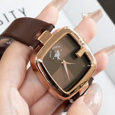 Elegance square Leather