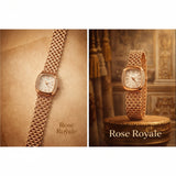 Square Dial with Premium Chain Bracelet