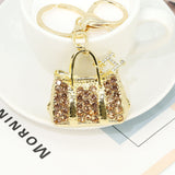 Luxury Crystal Bag Charm & Key Ring for Women and Girls