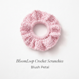 BloomLoop Handmade Crochet Scrunchies
