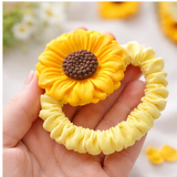 Sunflower Scrunchie