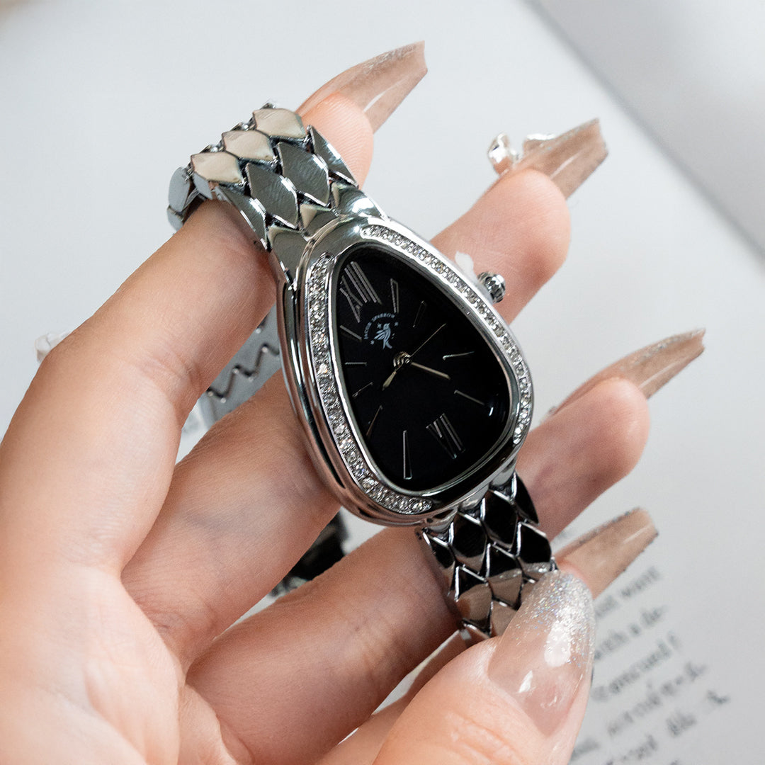 Serpent Shine Roman Diamond Watch