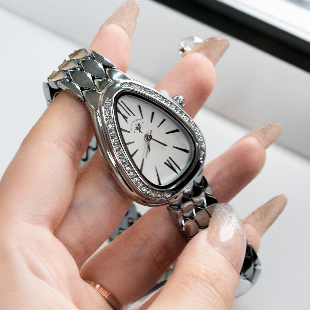 Serpent Shine Roman Diamond Watch