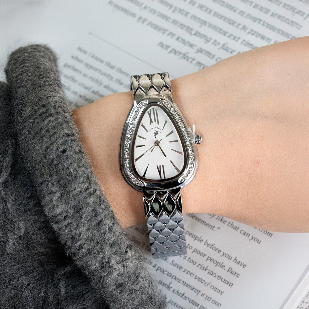 Serpent Shine Roman Diamond Watch – JacobSparrow