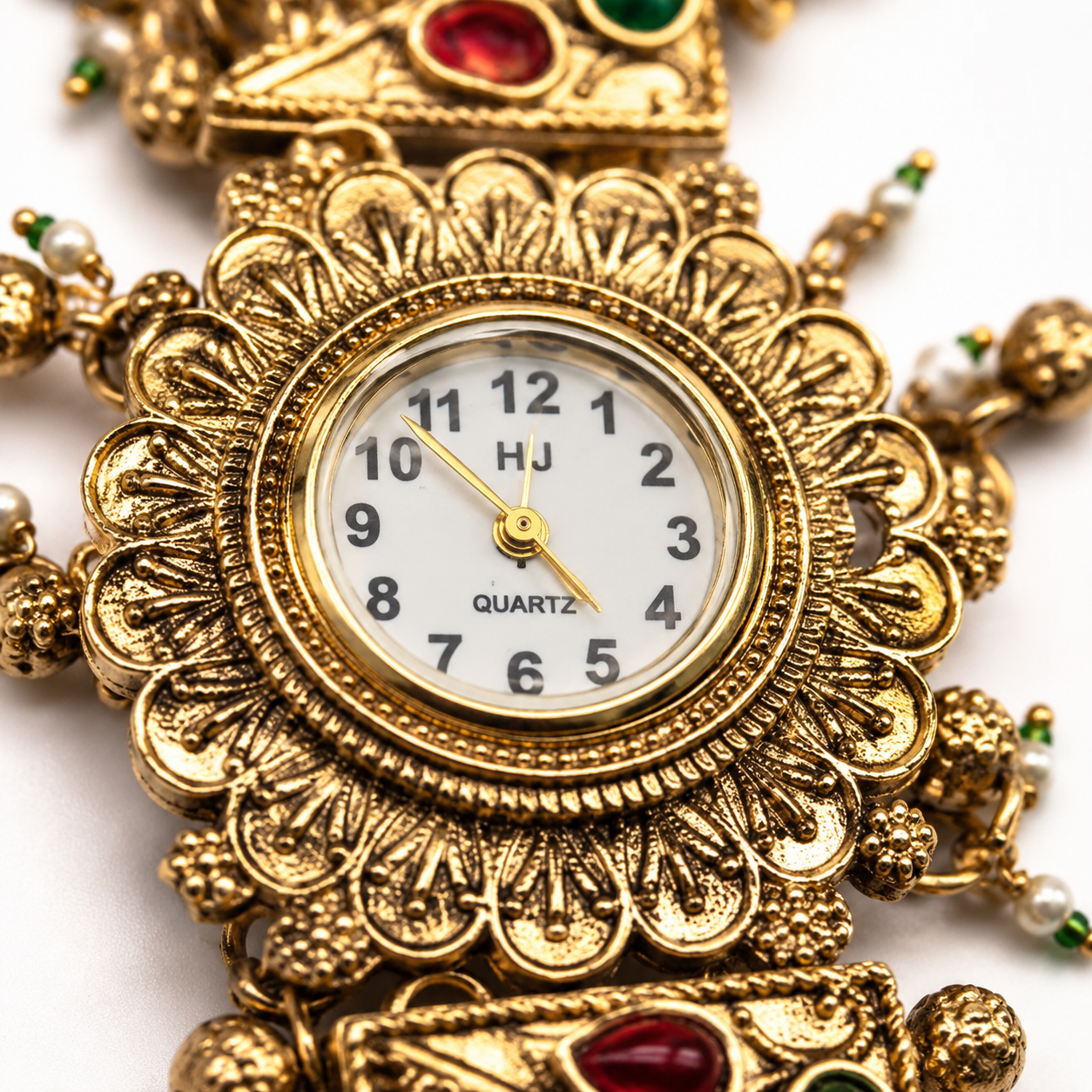 Royal Lakshmi Temple Bracelet Watch