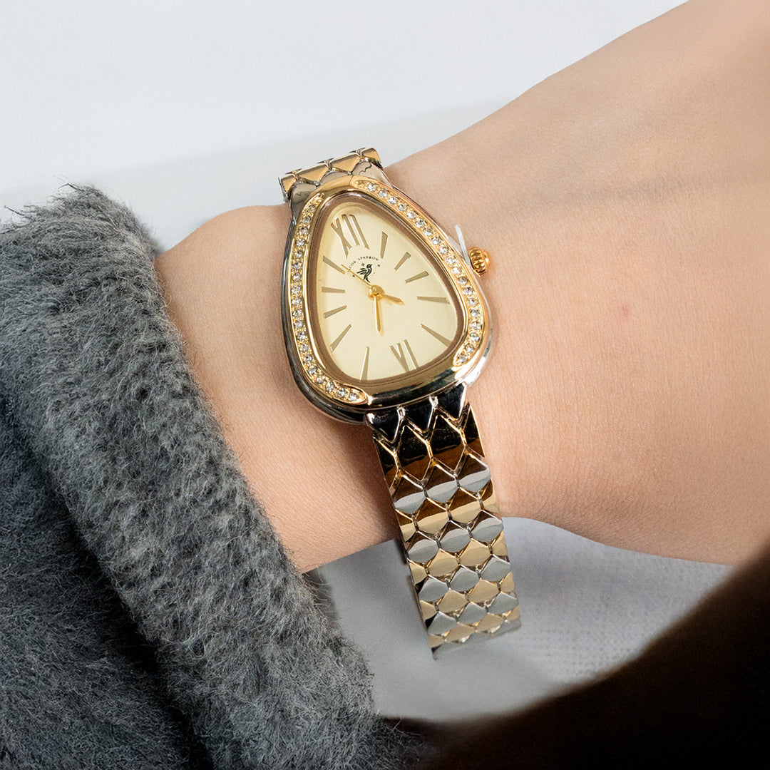 Serpent Shine Roman Diamond Watch