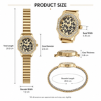 Golden Leopard Luxe Women's Watch