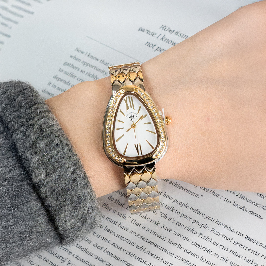 Serpent Shine Roman Diamond Watch