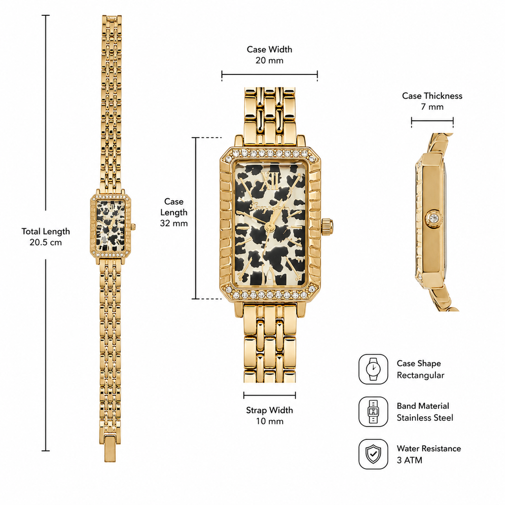 Golden Leopard Luxe Women's Watch