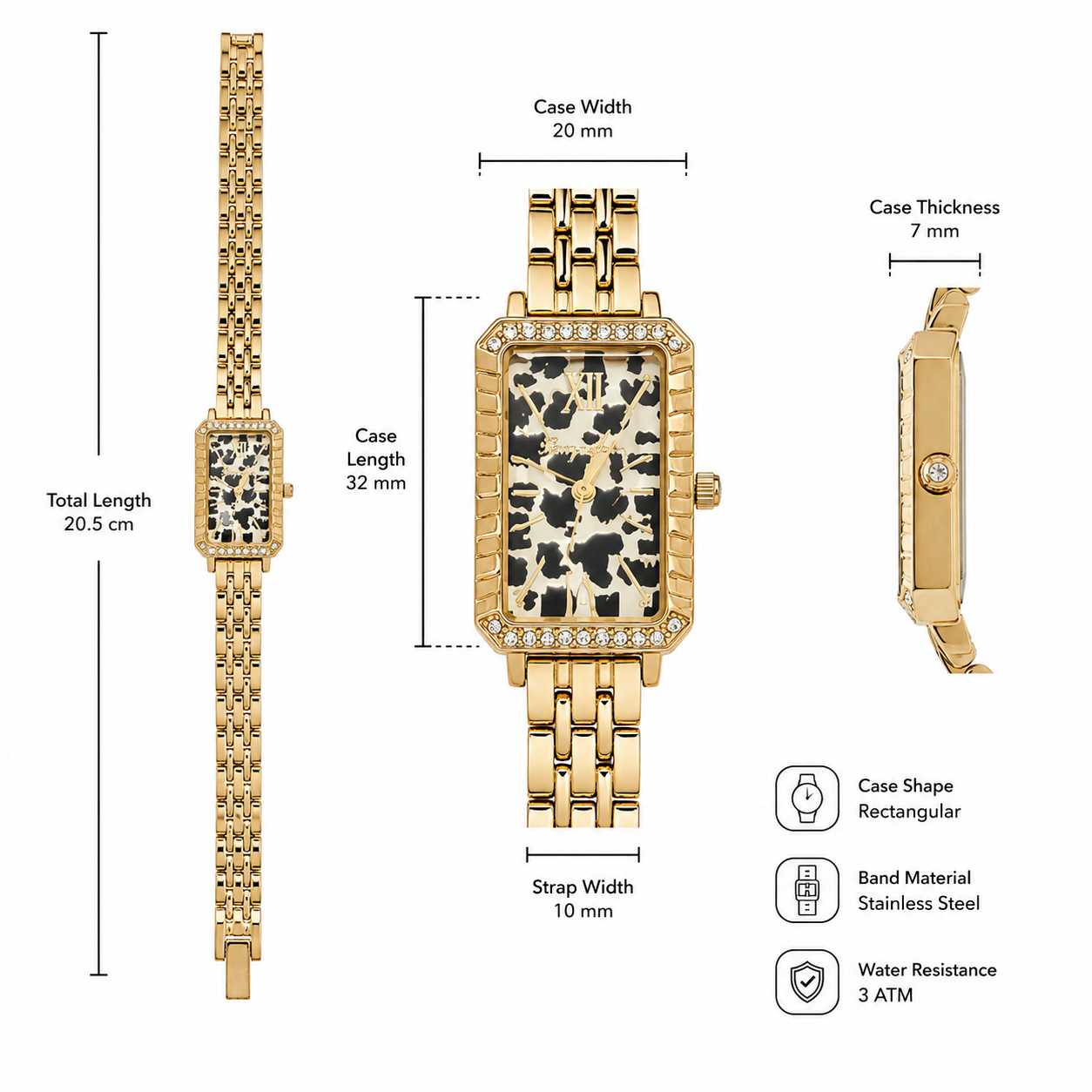 Golden Leopard Luxe Women's Watch