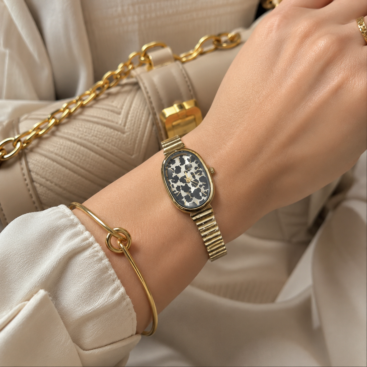 Golden Leopard Luxe Women's Watch