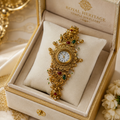 Royal Lakshmi Temple Bracelet Watch