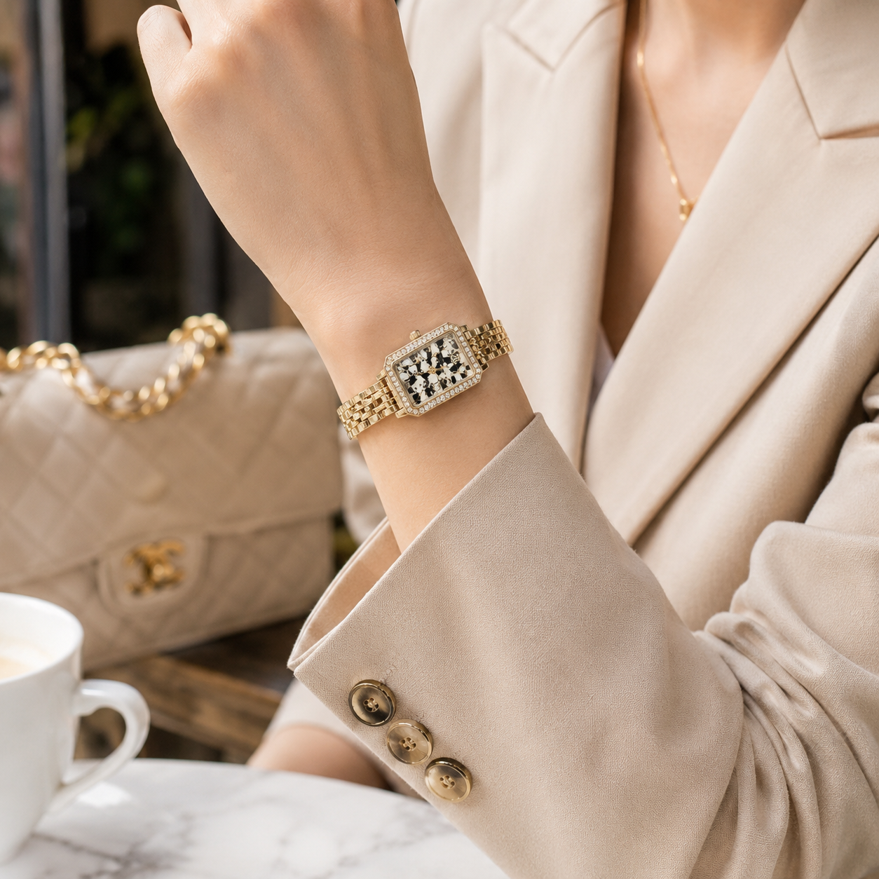 Golden Leopard Luxe Women's Watch