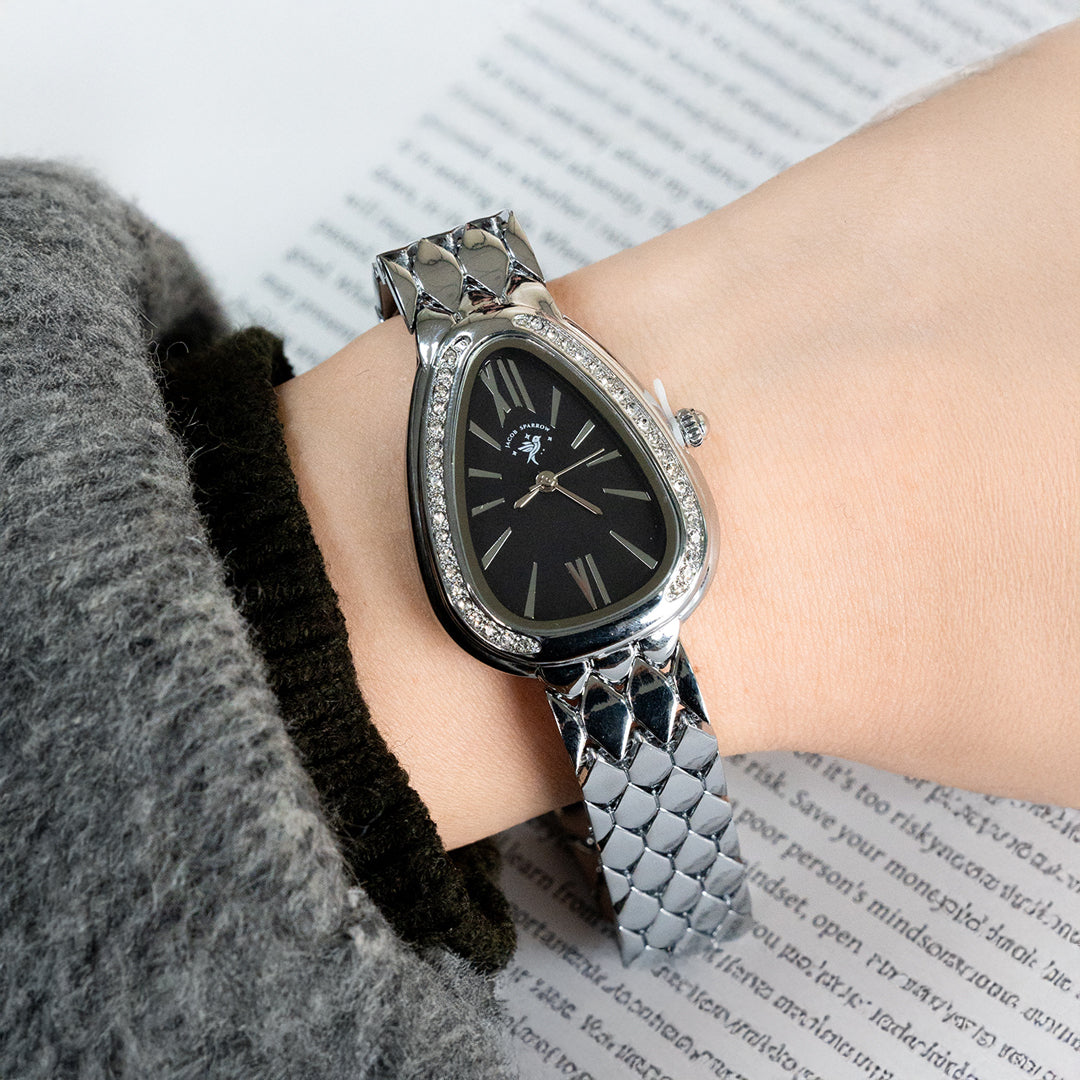 Serpent Shine Roman Diamond Watch