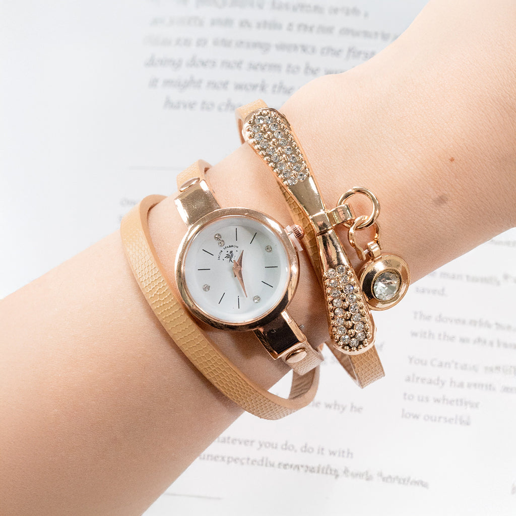 Dragonfly Dazzle Diamond Bracelet Watch