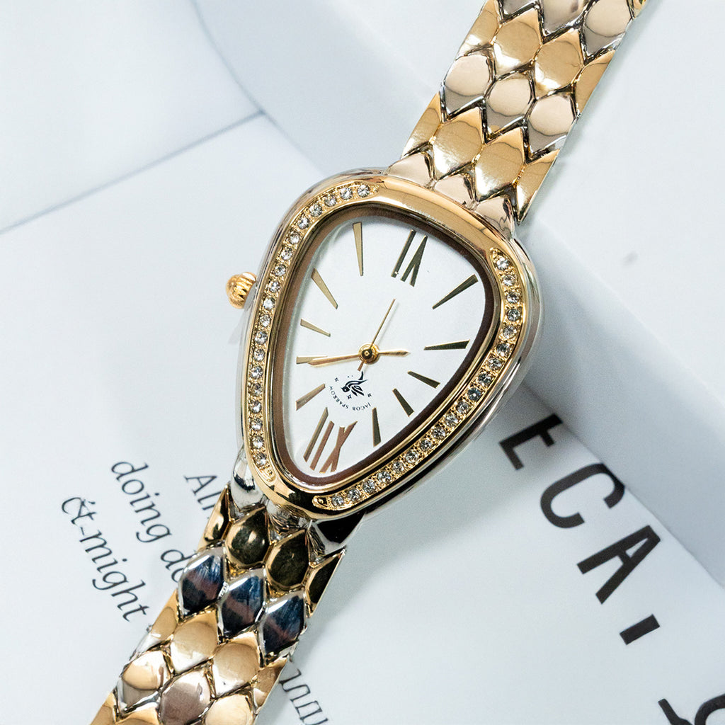 Serpent Shine Roman Diamond Watch