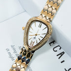 Serpent Shine Roman Diamond Watch