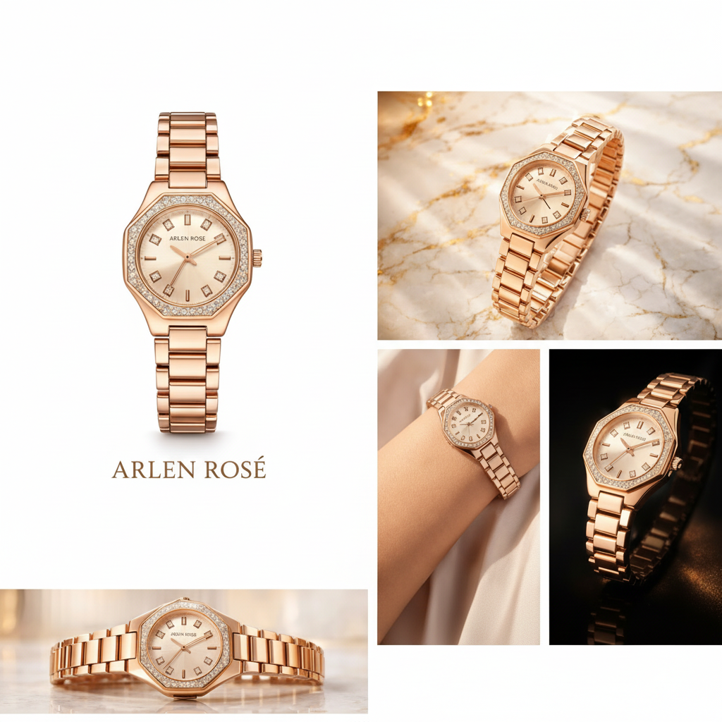 Arlen Rose Women’s Rose Gold Analog Watch