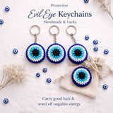 Handmade Evil Eye Keychain