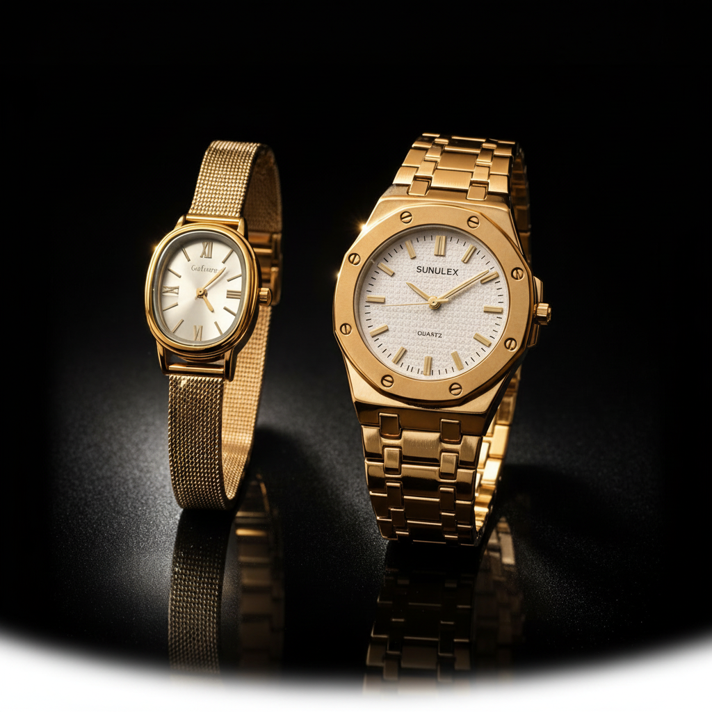 Soulmate Time Pair – Couple Watch Combo (Valentine Special)