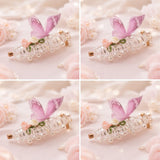 Pearl butterfly hairclip