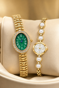 Emerald Crown Pearl Luxe