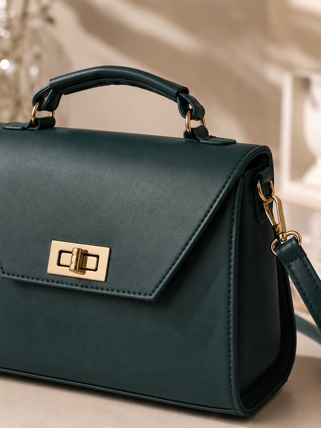 Elara Elegant Handbag for Women with Adjustable Sling Strap