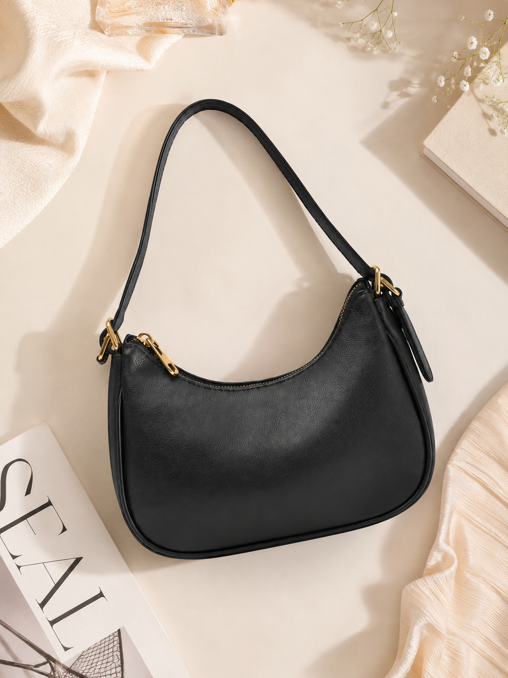 Nova Classic Purse for Women – Coffee Brown Shoulder Bag