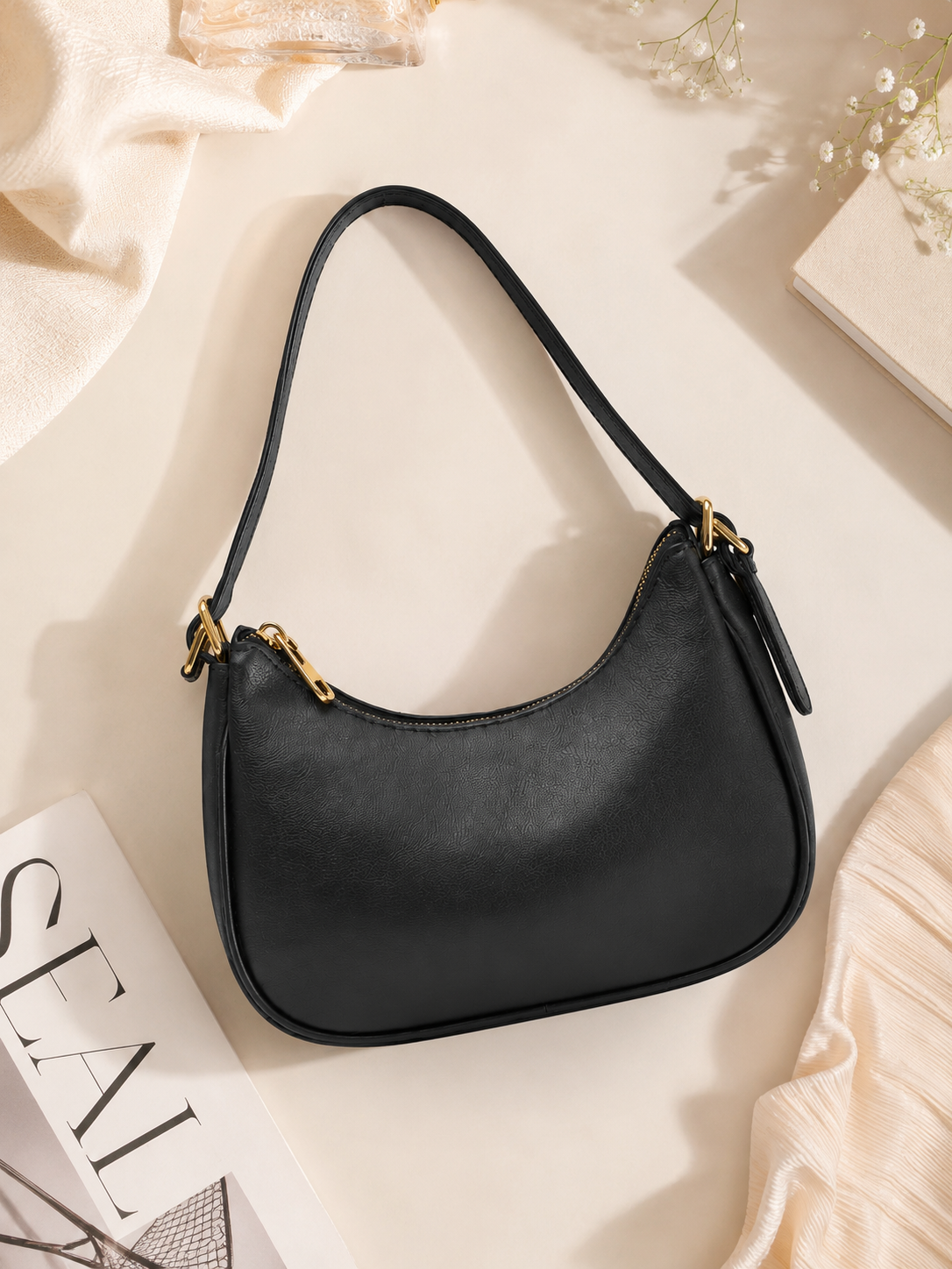 Nova Classic Purse for Women – Coffee Brown Shoulder Bag
