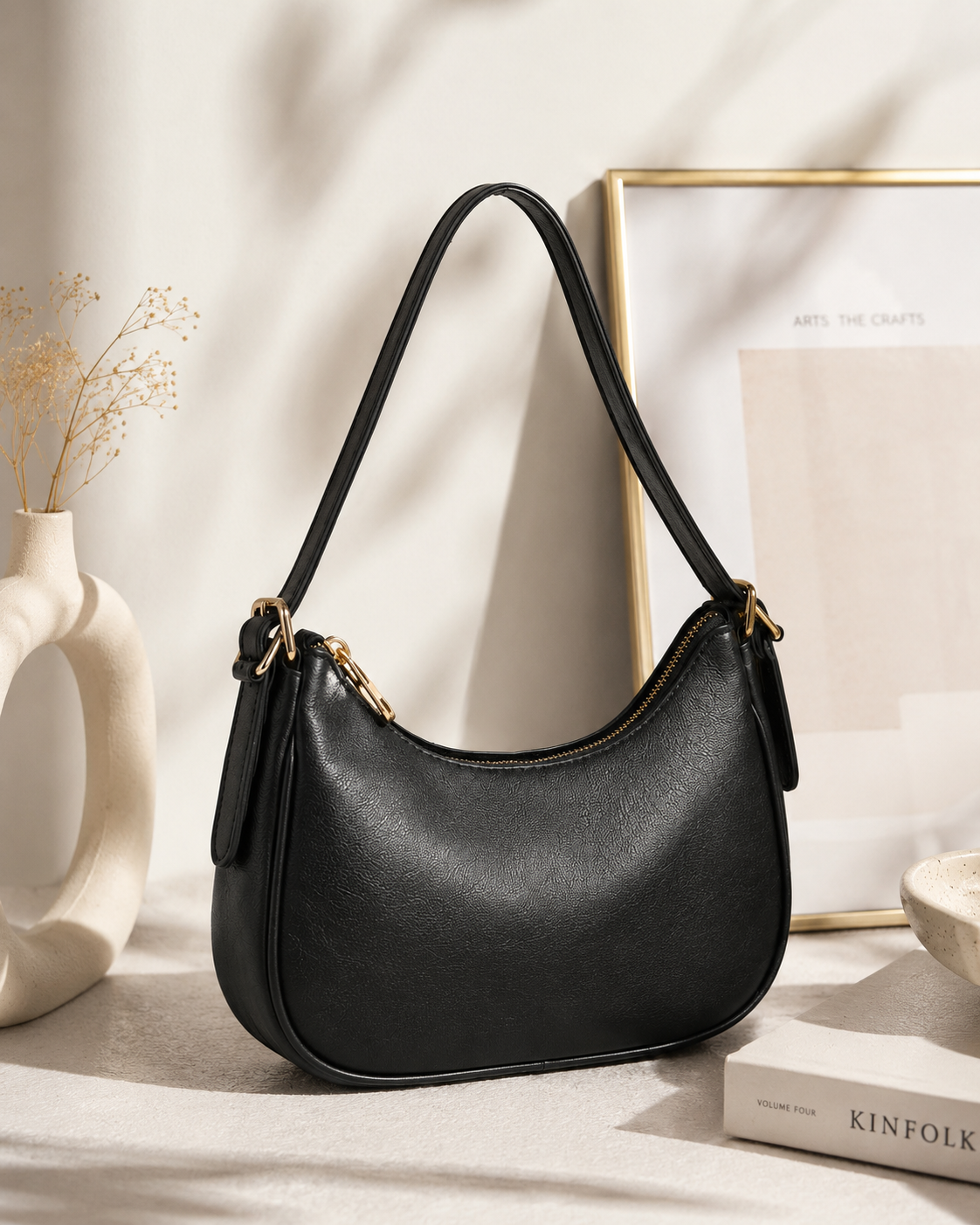 Nova Classic Purse for Women – Coffee Brown Shoulder Bag