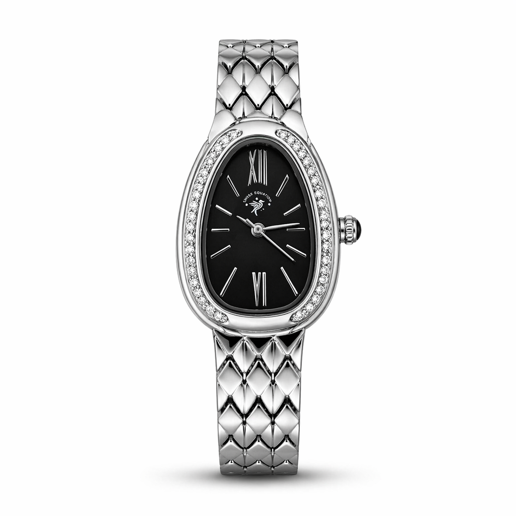 Serpent Shine Roman Diamond Watch