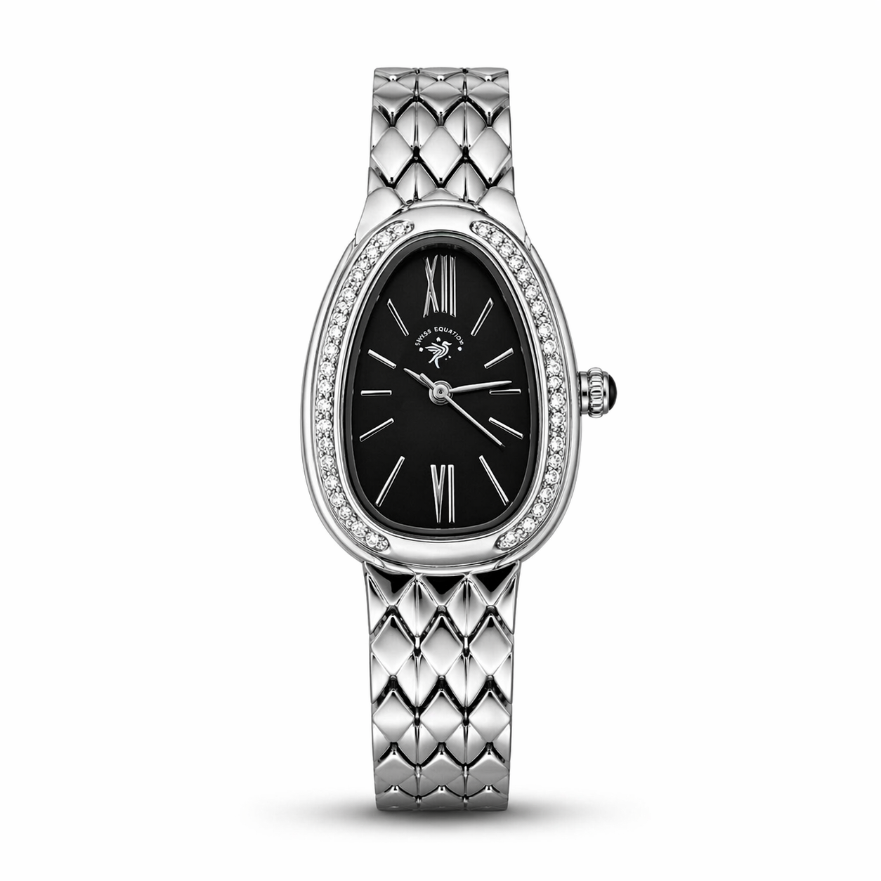 Serpent Shine Roman Diamond Watch