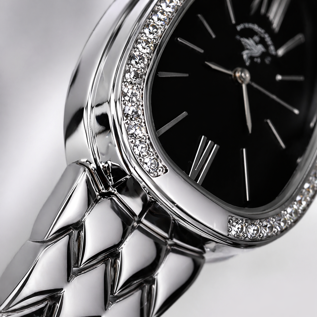 Serpent Shine Roman Diamond Watch