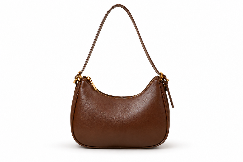 Nova Classic Purse for Women – Coffee Brown Shoulder Bag