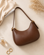Nova Classic Purse for Women – Coffee Brown Shoulder Bag