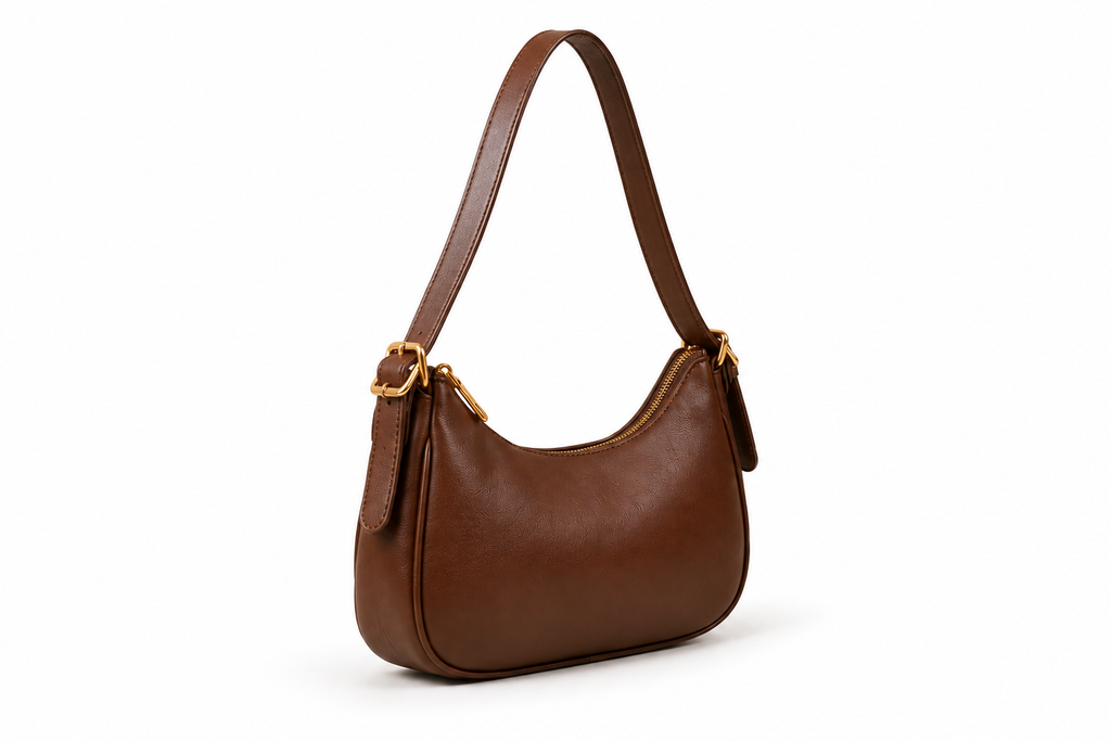 Nova Classic Purse for Women – Coffee Brown Shoulder Bag