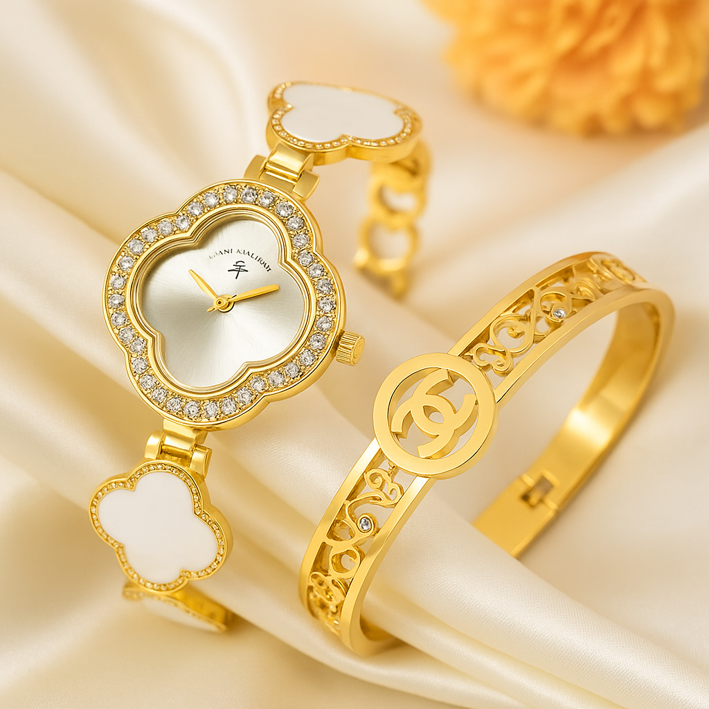 Petal perfaction with Bracelet