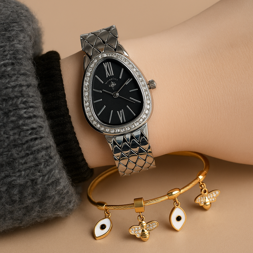 Serpent Shine with Bracelet