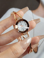 Charming Diamond Bracelet Watch